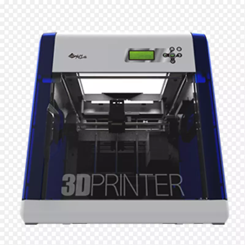 3D打印长丝3D打印机.打印准备好的健身房海报