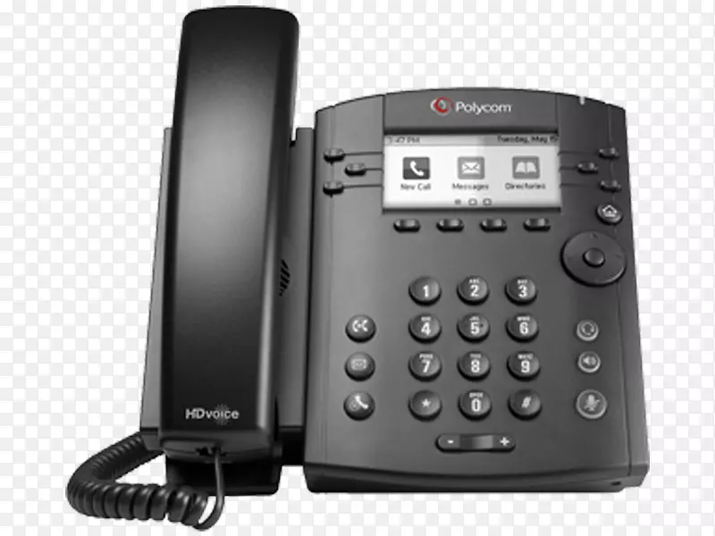 Polycom VVX 311 VoIP电话业务-主机电源