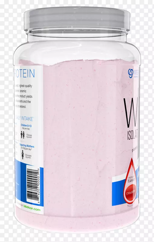 膳食补充剂乳清蛋白分离乳清浓缩草莓风味