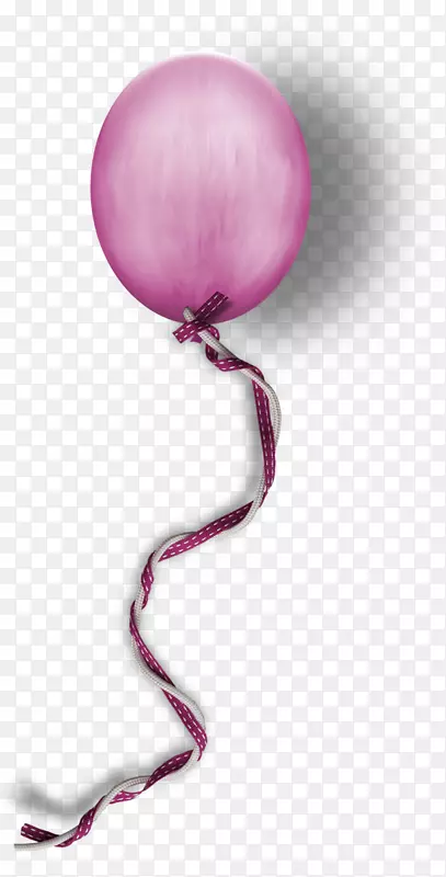 生日气球粉红色玩具气球-气球