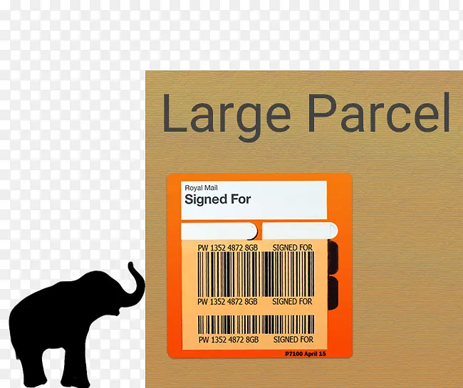 皇家邮政p ckchen包裹像素谷歌趋势-皇家大象