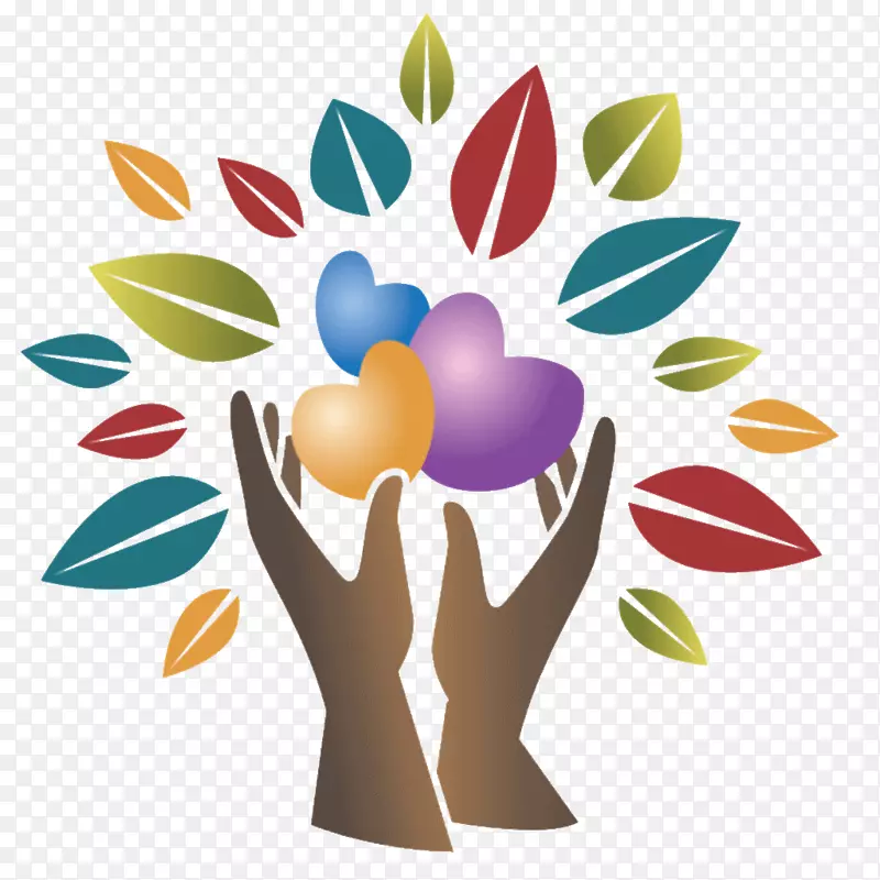 护理陷阱：解决生活中意想不到的变化照顾者花卉设计倡导图书协会徽标