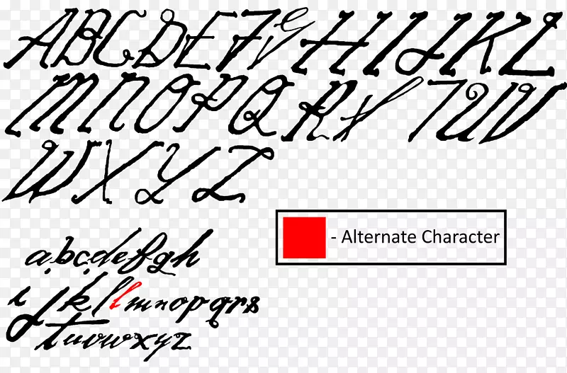 手写字体文字绘图书法抽象字体