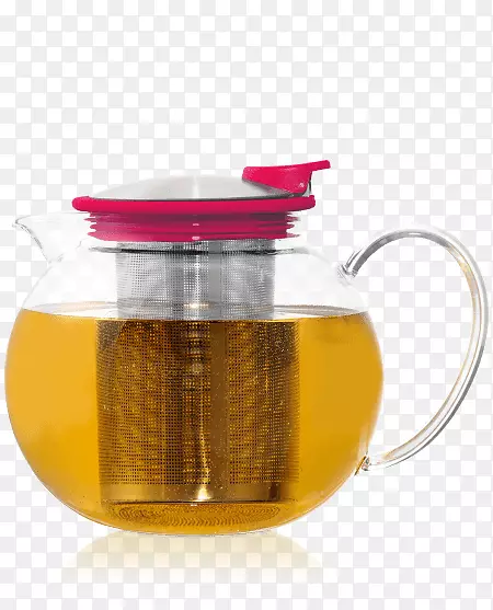 茶壶耳灰色茶壶玻璃茶壶