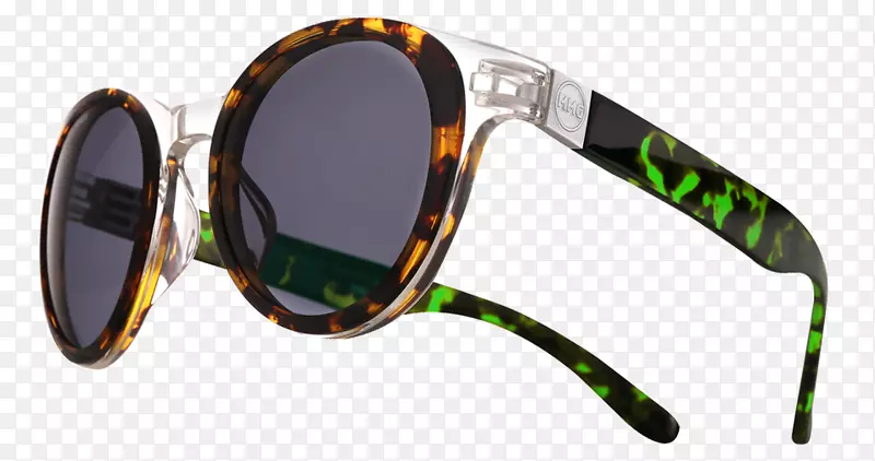 太阳镜护目镜产品设计.棕色图案