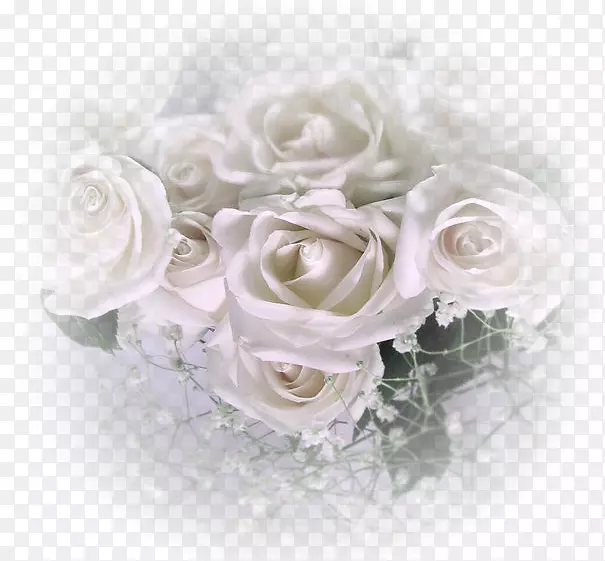 花园玫瑰婚礼剪花花卉设计花束-婚礼