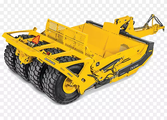 约翰迪尔轮式拖拉机-铲运机重型机械农业机械.运载工具
