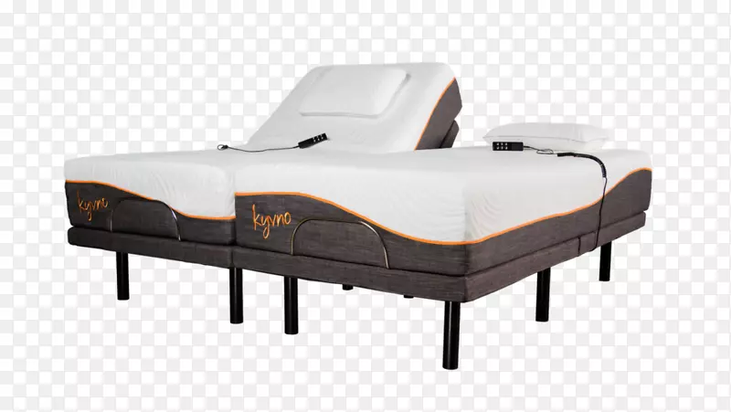 床框床垫可调节床的尺寸分裂盒