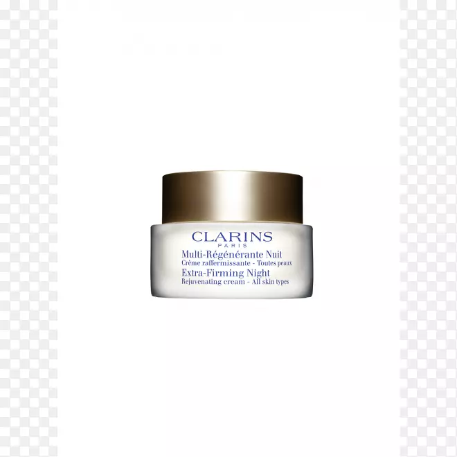 抗衰老霜保湿剂Clarins超紧实夜间嫩肤护肤品-Clarins