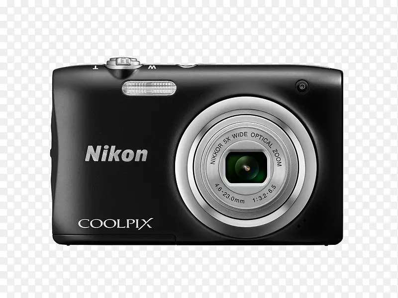 Nikon Coolpix 100点和拍摄相机Nikon Coolpix a 100 20mp数码相机(黑色)-照相机