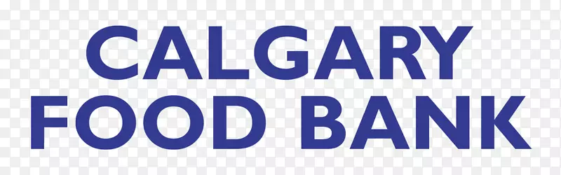 卡尔加里食品银行标志蓝色玛格丽塔组织品牌食品运动