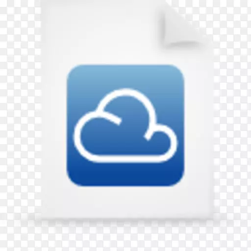 计算机图标计算机文件云计算谷歌驱动云海报