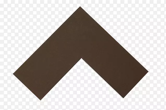 设计海报三角画-棕色海报