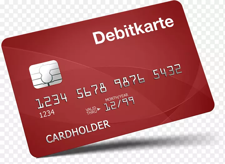 借记卡信用卡文字图片-信用卡
