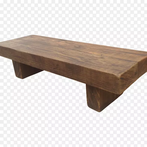 咖啡桌产品设计长方形木材染色角