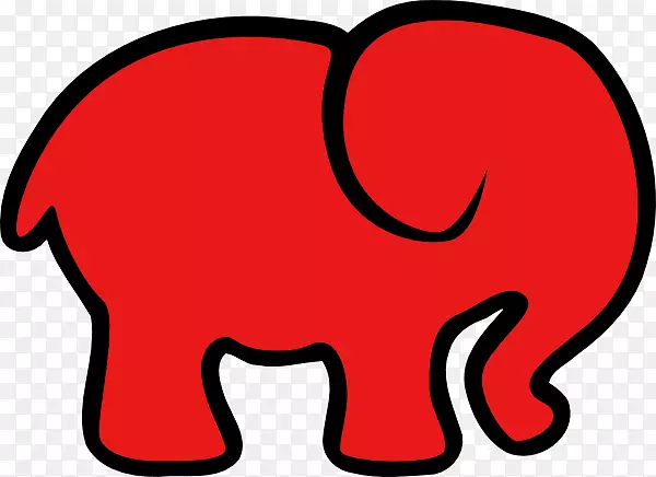 剪贴画象非洲象像印度象