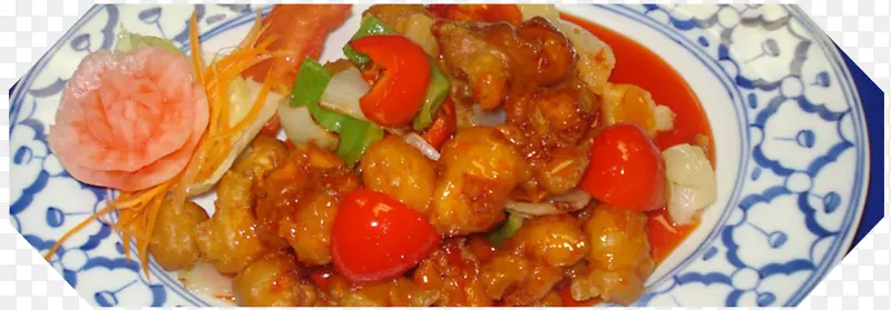 糖醋中餐泰国菜东美食地中海菜-菜单
