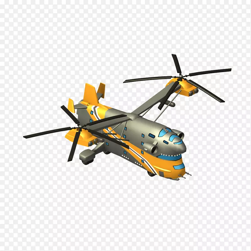 直升机旋翼模型飞机螺旋桨.直升机