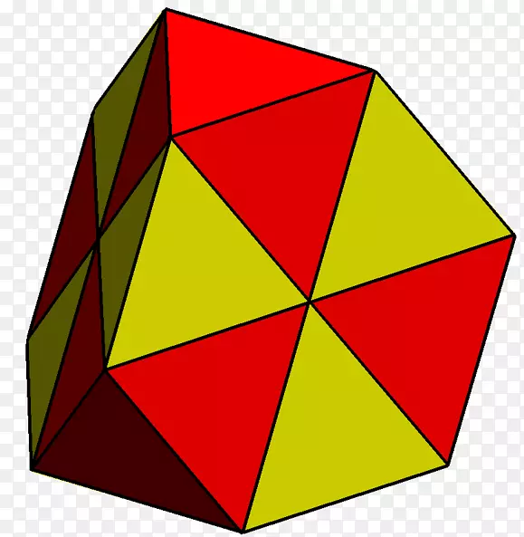 截短四面体截断三角形形状