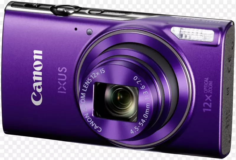 佳能PowerSpot ELPH 160佳士265 h佳能Ixus 285-紫佳能360hs 20.2 mp小型数码相机-1080 p-紫色点拍相机