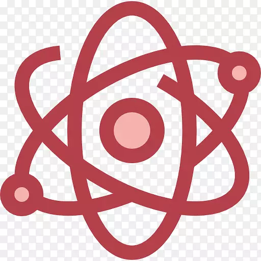 原子计算机图标图形剪辑艺术化学.科学和教育