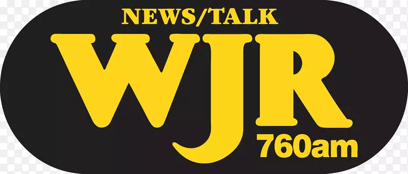 徽标WJR底特律AM广播kjlo-fm-谈话节目