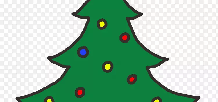 美丽的圣诞树剪贴画圣诞日人造圣诞树许愿树