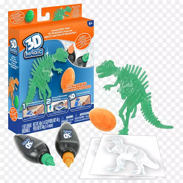 暴龙恐龙图像三维计算机图形玩具-3D恐龙