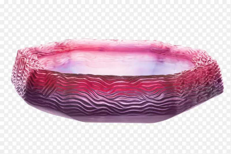 粉红色m碗红紫罗兰瓶珊瑚系列