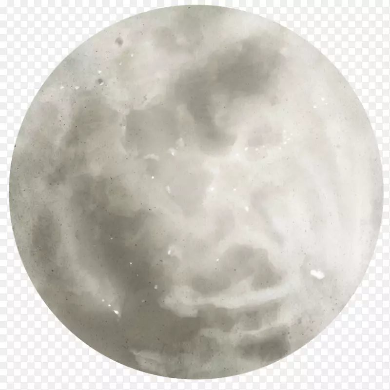 月球球体单色天空
