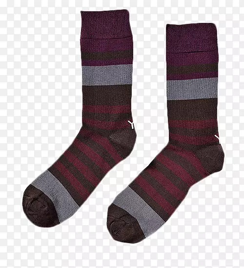 袜子品牌父亲节多伦多-棕色条纹