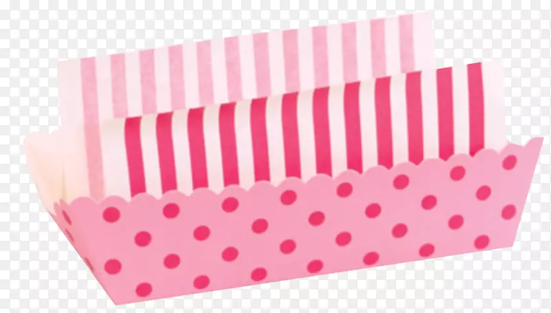烤盘面包蛋糕长方形粉红条纹