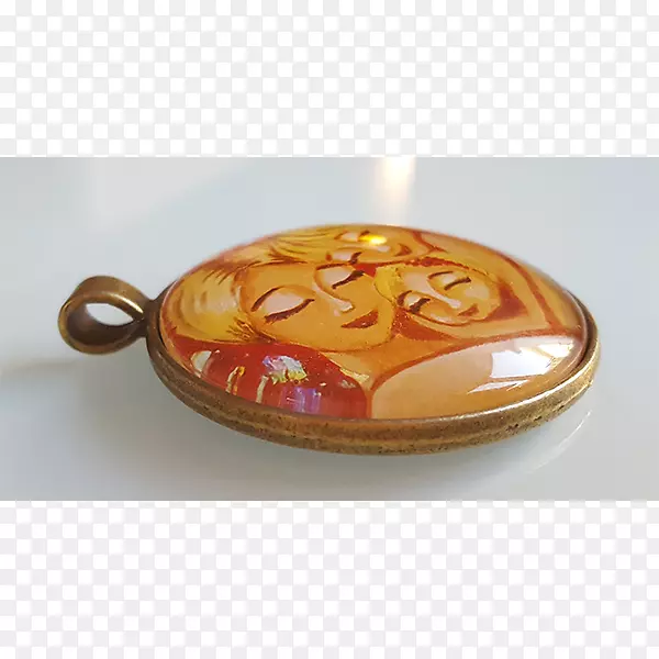 吊坠椭圆形玻璃首饰