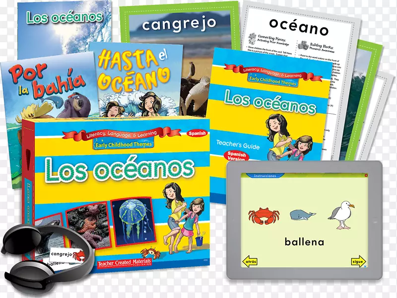 por la bahía(下到海湾)书哦，到海洋课本-幼儿教育