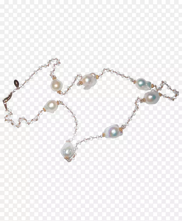 珍珠身珠宝项链手镯-珠链