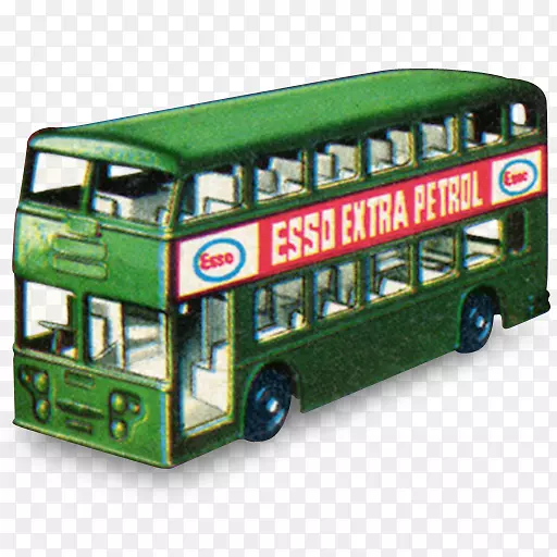 双层巴士电脑图标公共交通-巴士