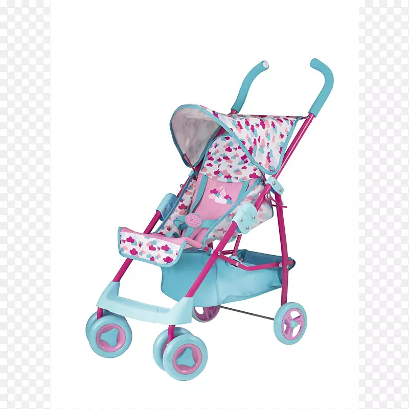 娃娃婴儿车Zapf创造婴儿运输婴儿出生的婴儿车为娃娃Zapf Kreation-娃娃
