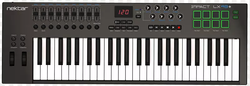 计算机键盘MIDI控制器MIDI键盘键