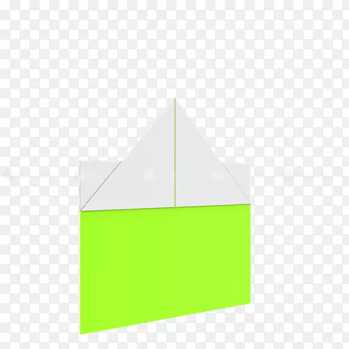 三角产品设计绿色品牌卡通纸飞机