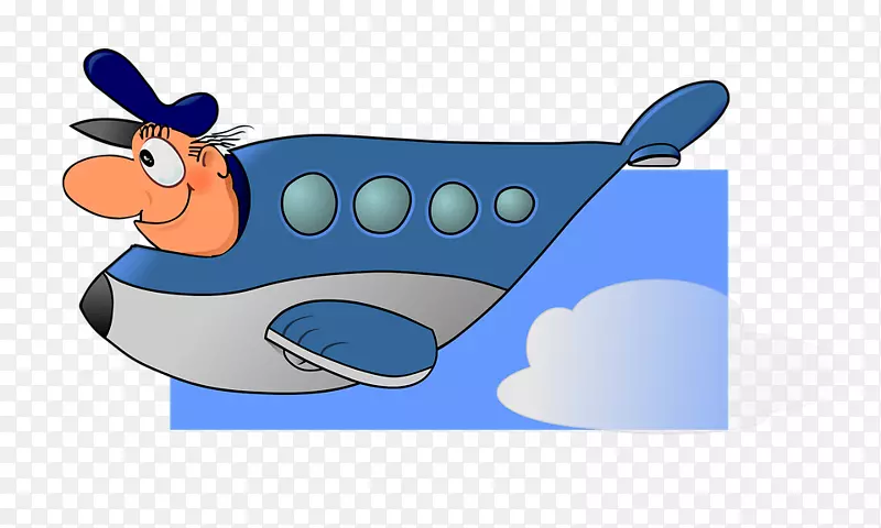 飞机机翼剪贴画飞机插图.飞机