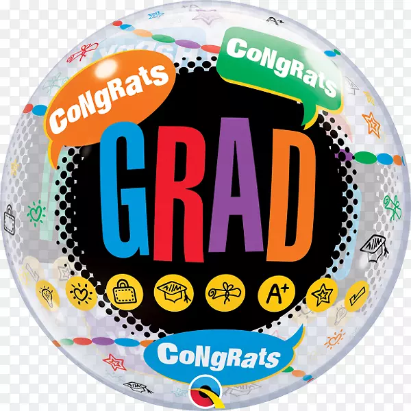 气球字体娱乐产品-祝贺毕业生