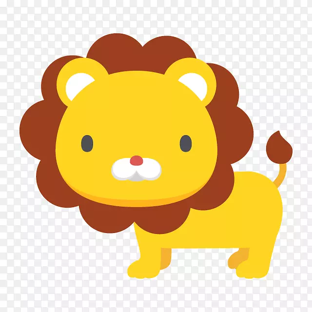 狮子剪贴画图形插图png图片.狮子