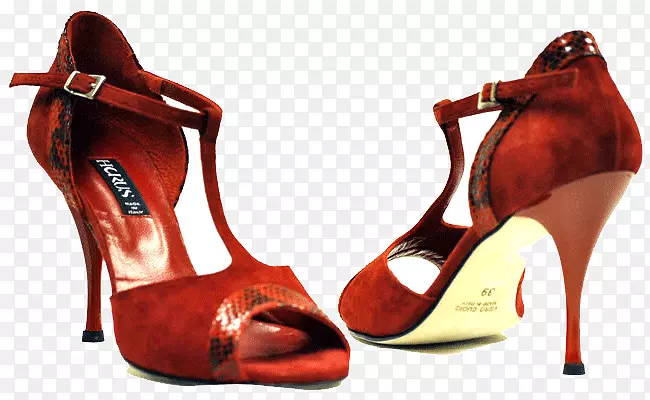 产品设计鞋跟凉鞋-探戈舞