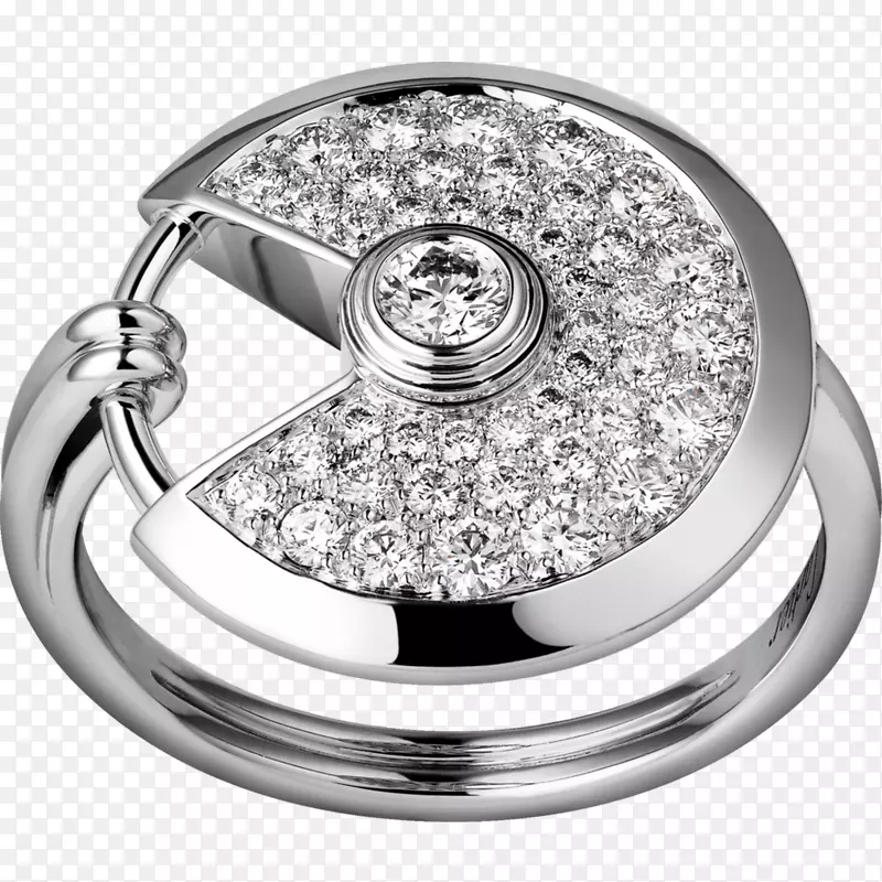 卡地亚珠宝戒指护身符钻石珠宝