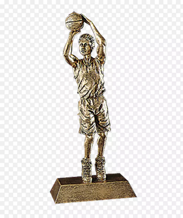 奖杯浮雕雕像奖-篮球奖杯