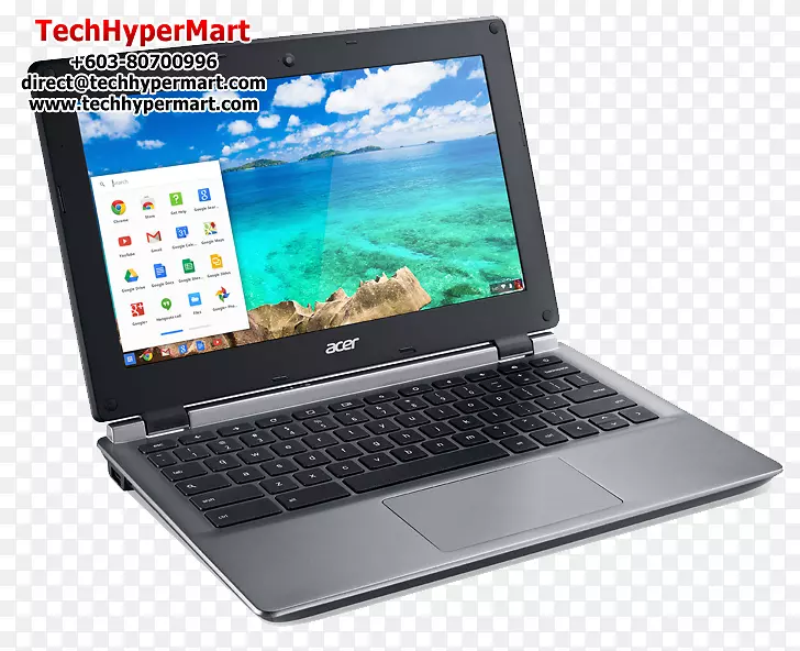 笔记本电脑宏碁Chromebook 11 c 730 Celeron ram宏碁Chromebook 11 CB3-膝上型电脑