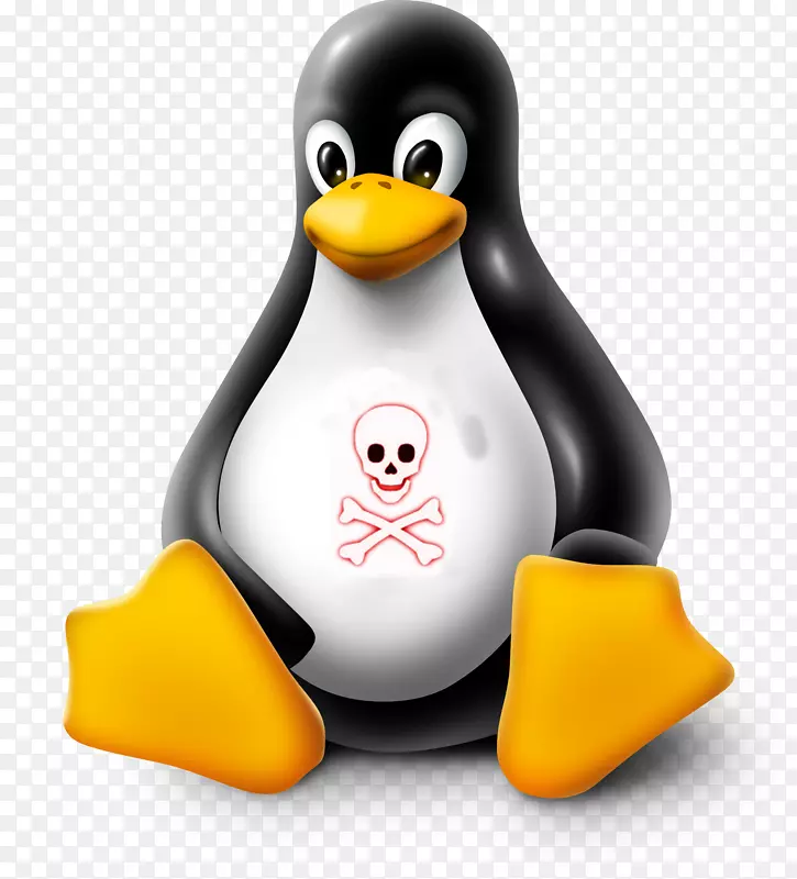 Linux剪贴画png图片tux unix-linux
