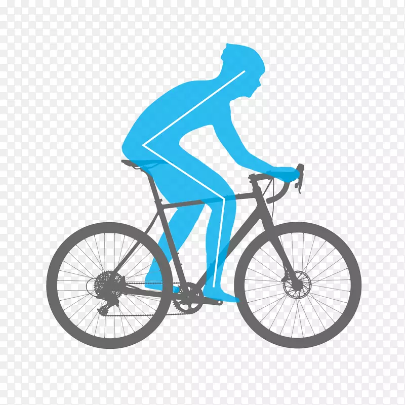 自行车巡回赛富士自行车竞速自行车巨型自行车.几何块