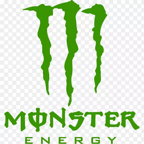 怪物能量标志能量饮料符号形象符号