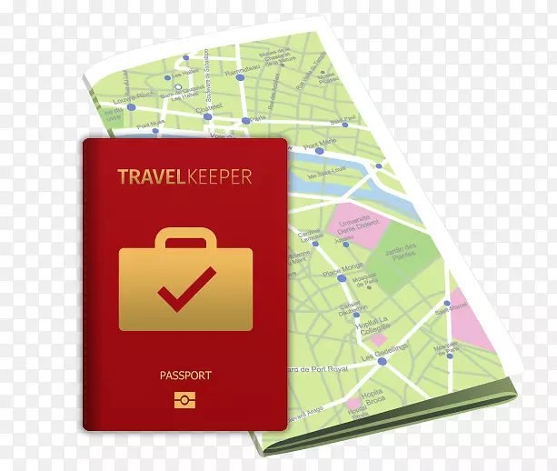 品牌字体线产品-旅游护照